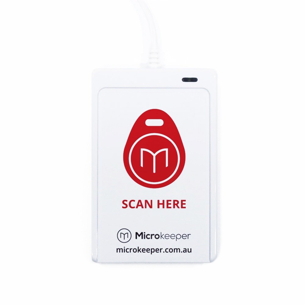 Microkeeper NFC Scanner Top
