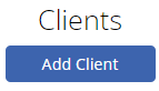 image of Add Client button on Clients page