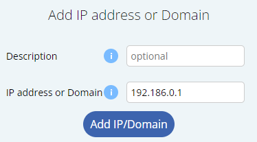 Restrict PC via IP Address