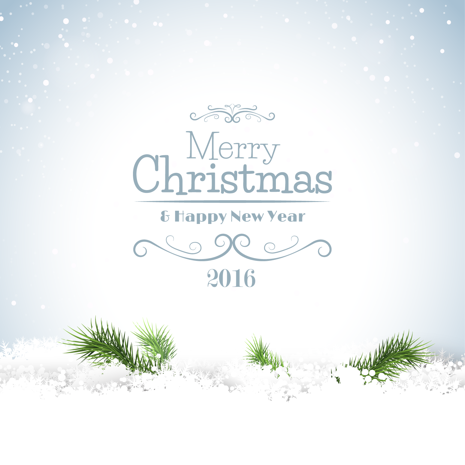 Merry Christmas and Happy New Year 2016