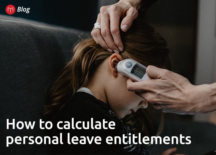 How to calculate personal leave entitlements