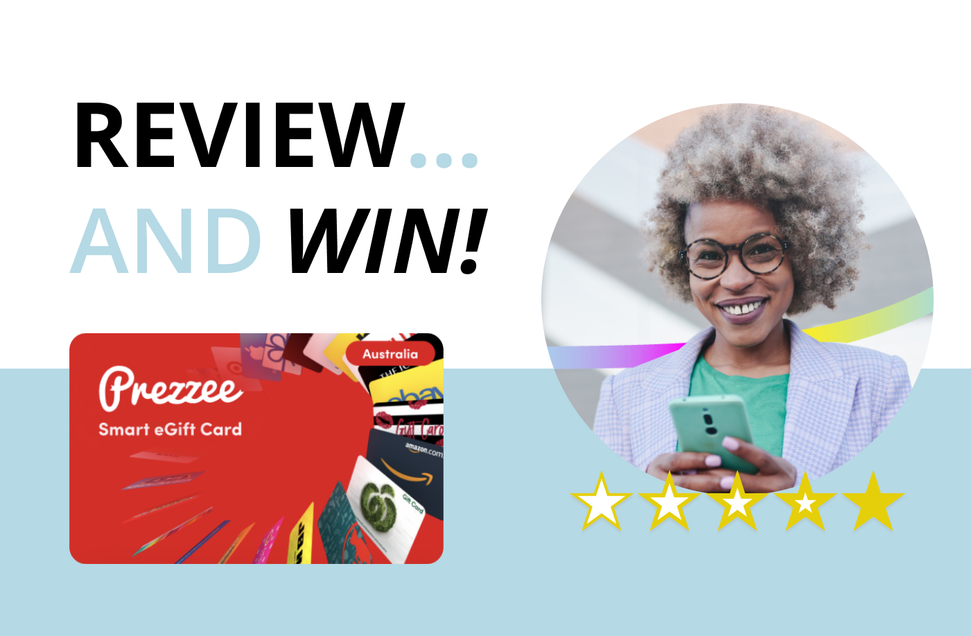 Join our reviews campaign and win a Gift Card!